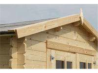 Casetta di legno Ambra in abete grezzo non trattato cm300x200 Losa