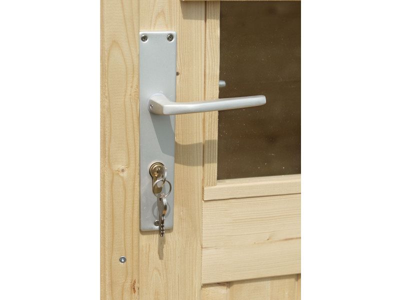 Casetta di legno Ambra in abete grezzo non trattato cm300x200 Losa