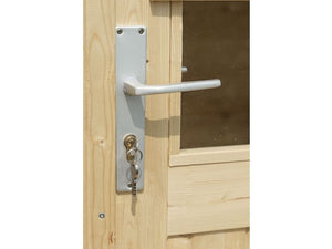 Casetta di legno Ambra in abete grezzo non trattato cm300x200 Losa