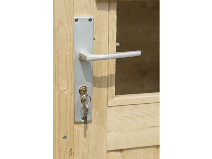 Casetta di legno Ambra in abete grezzo non trattato cm300x200 Losa