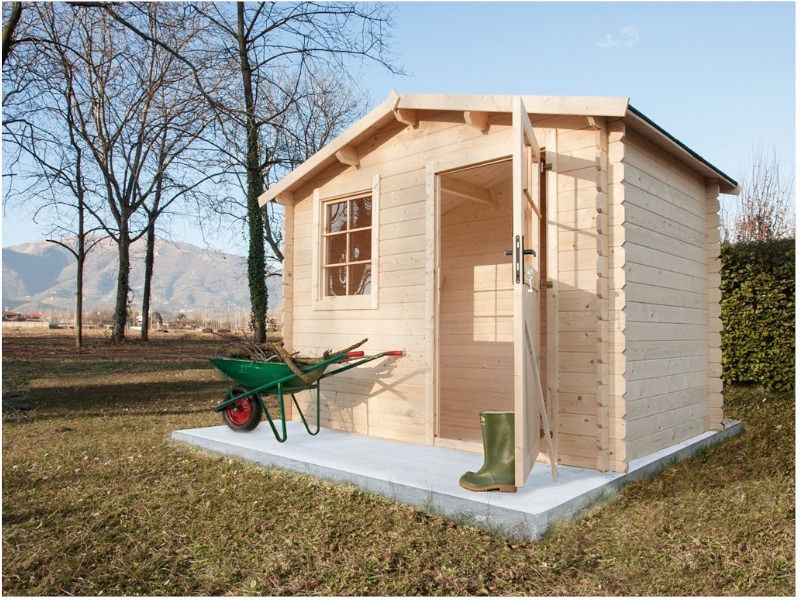 Box in legno Toronto cm 300x200 Losa in abete grezzo non trattato