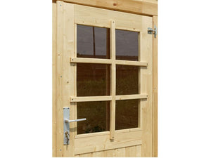 Box di legno Astrid in abete grezzo non trattato cm300x300x226H Losa