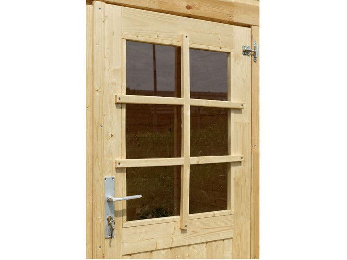 Box di legno Astrid in abete grezzo non trattato cm300x300x226H Losa