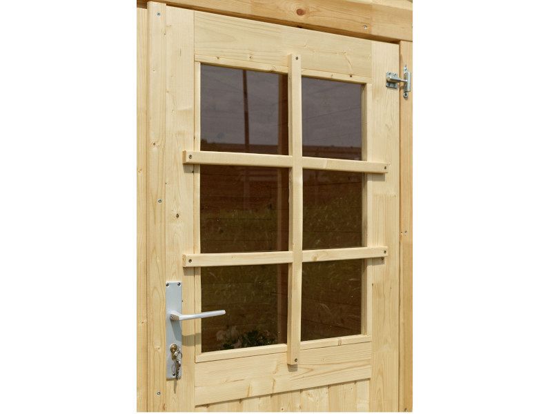 Box di legno Astrid in abete grezzo non trattato cm300x300x226H Losa