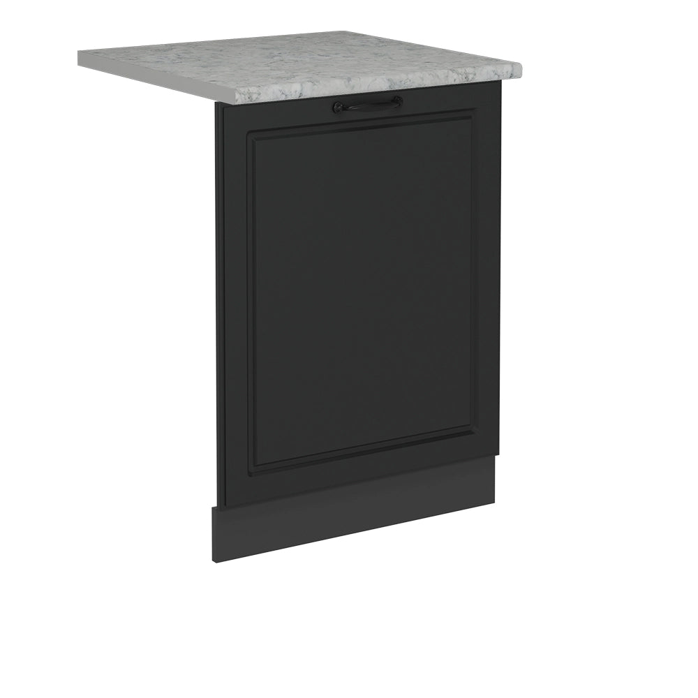 Pannello frontale della lavastoviglie R-Line Antracite rustico/Antracite 60 cm, PL Marmo Vicco