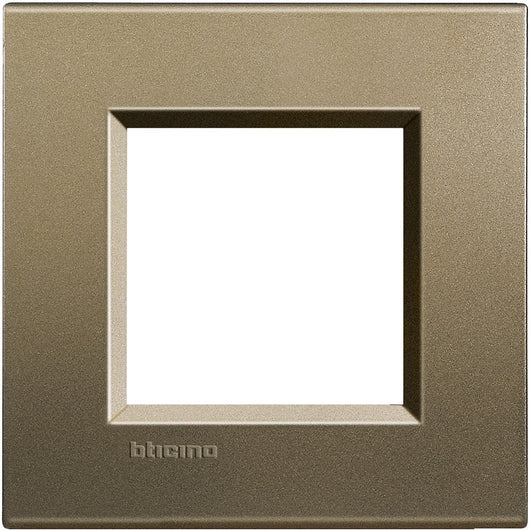 Living Light - Placca quadra 2P Square - LNA4802SQ