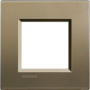Living Light - Placca quadra 2P Square - LNA4802SQ