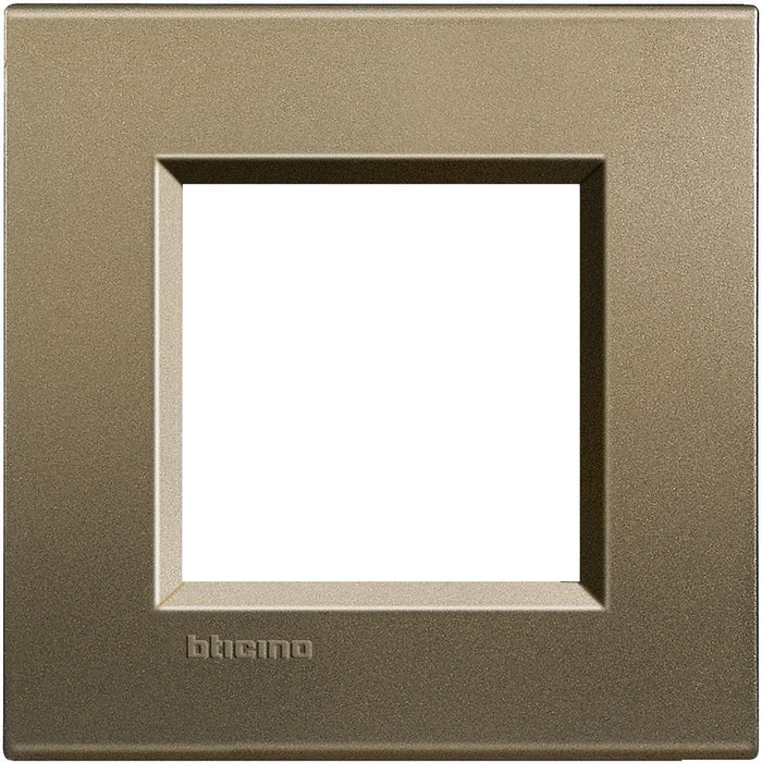 Living Light - Placca quadra 2P Square - LNA4802SQ