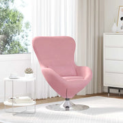 Divano Sedia-Poltrona uovo Rosa Velluto