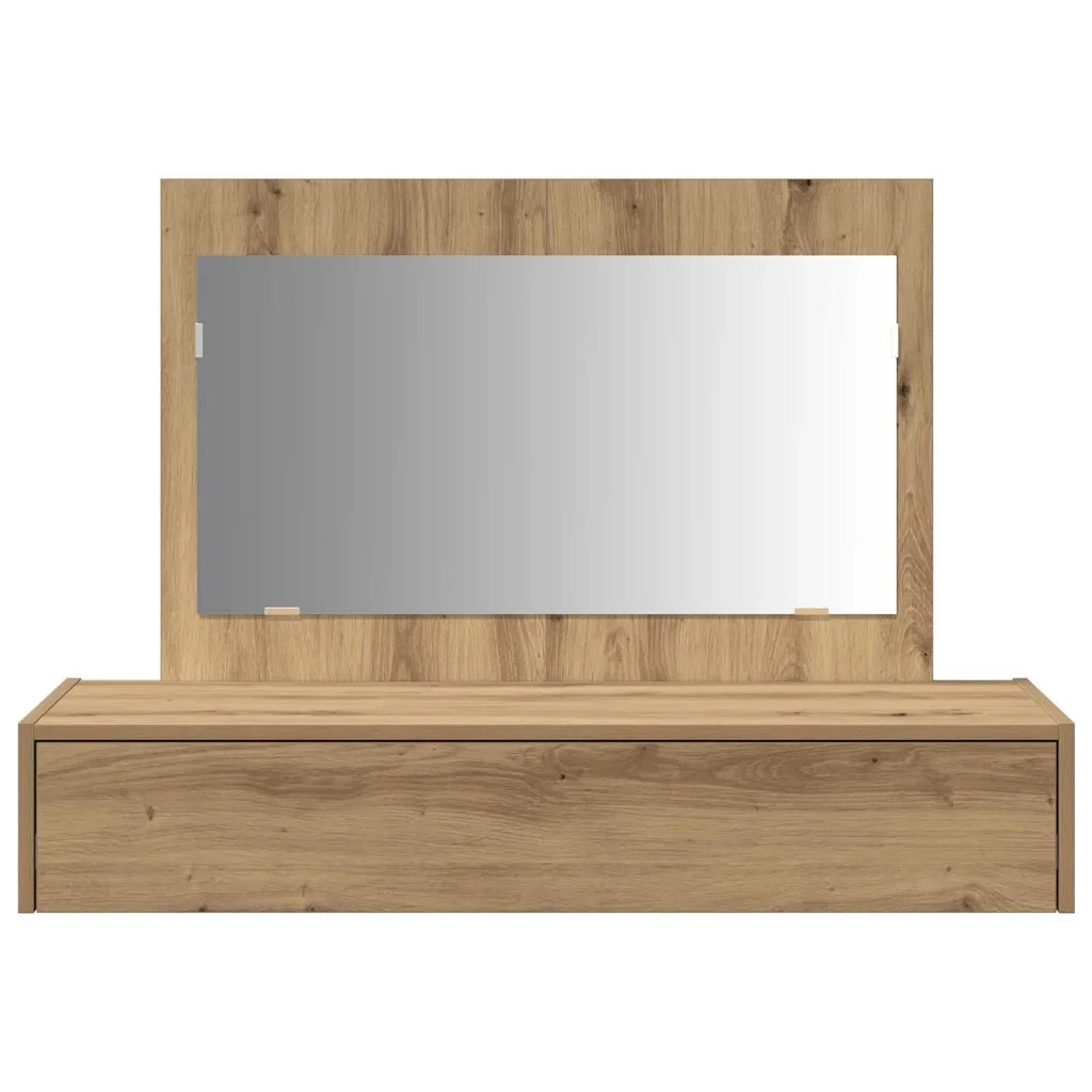 Tavolo da Trucco Marrone 100 x 40 x 70 cm Legno multistrato 865216