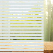 Foglia di vetro adesivo per finestre - Privacy per finestre - Adesivo statico - Opaco - Per ufficio, casa, bagno - 90 x 200 cm