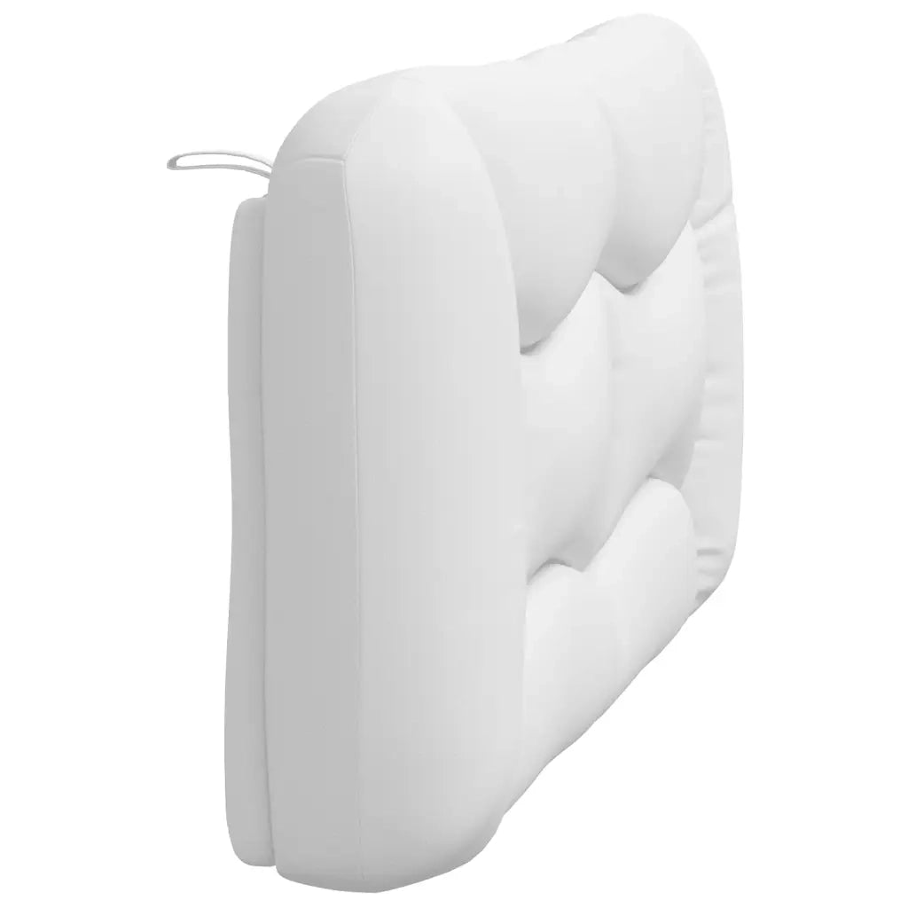 Cuscino Testiera Hvar Bianco 120 cm in Similpelle CFW5426790