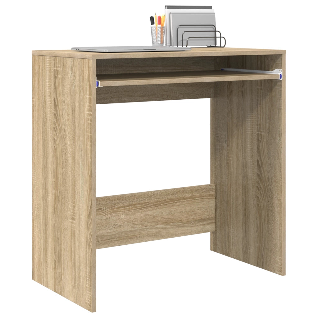 Scrivania per Computer Rovere Sonoma Legno ingegnerizzato Compatto