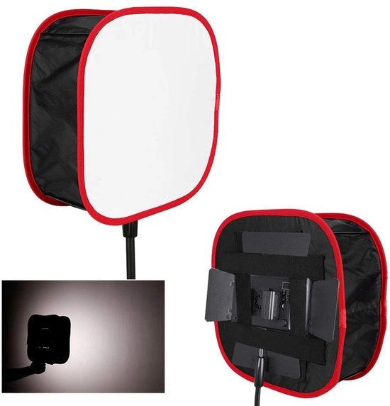 Kit di diffusori LED opaccio per fotografia - Accessorio per studio - Kit di box soft - Versatile e leggero - Adatto per produzione video