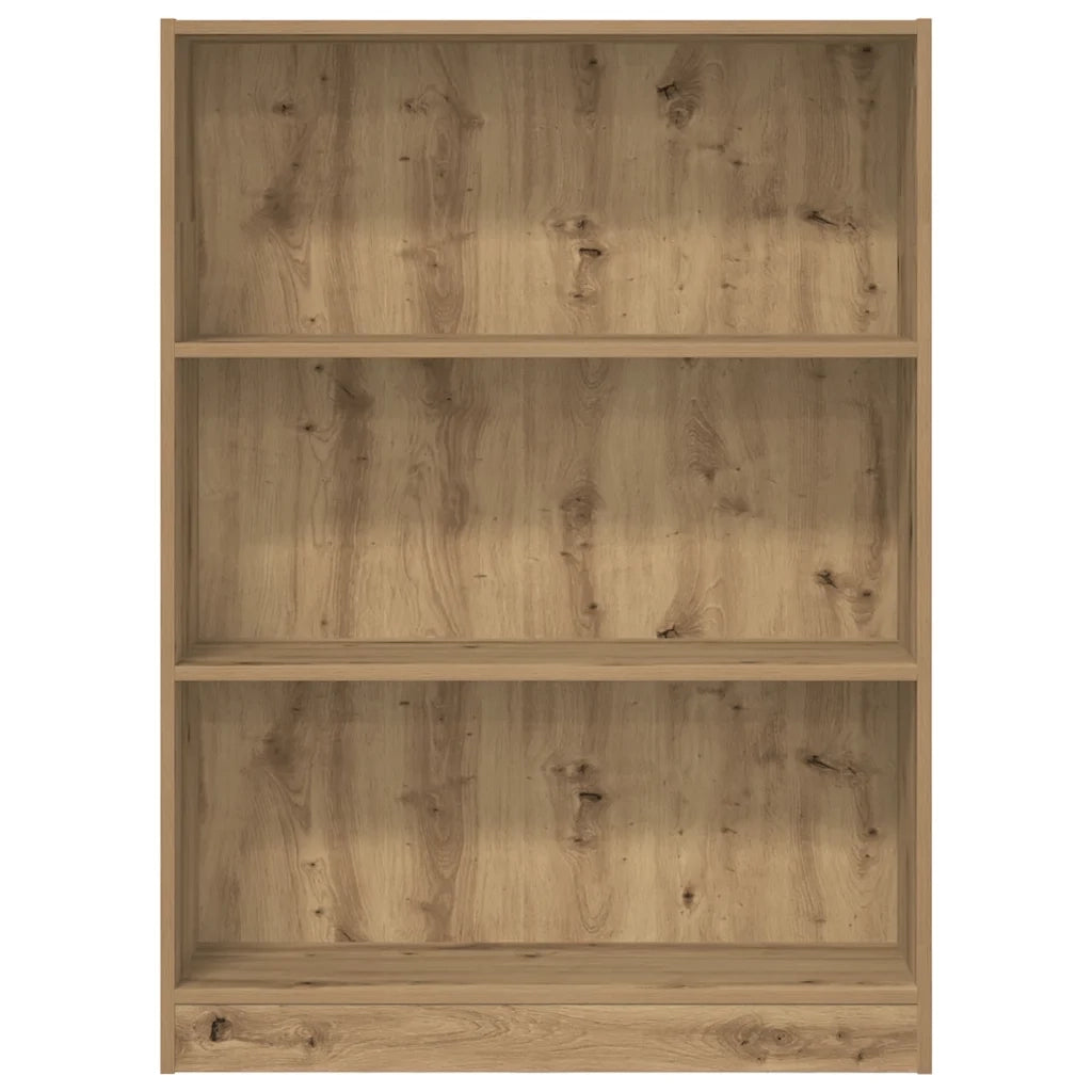 Libreria Rovere Artigianale 80x24x109 cm in Legno Multistrato 857843