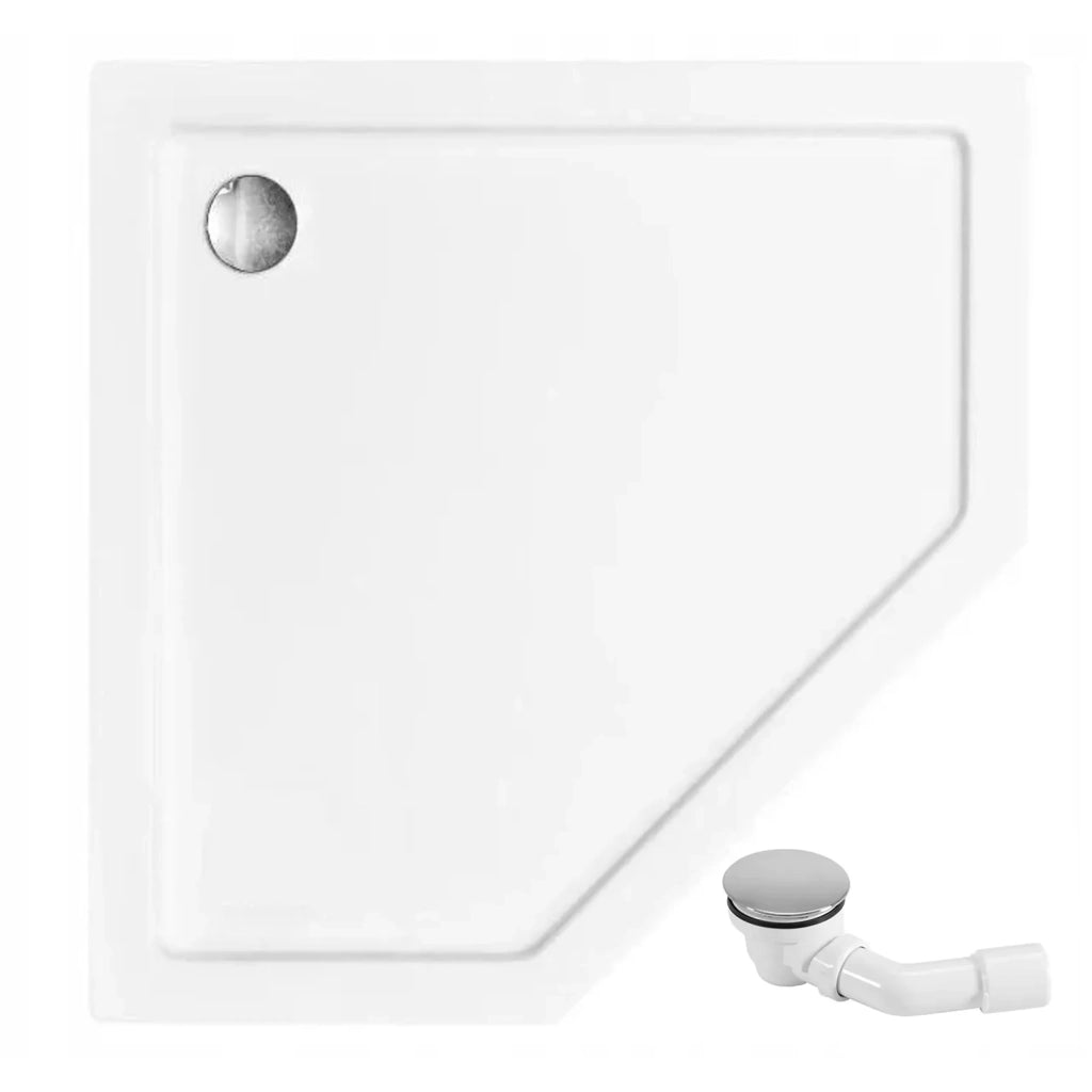 Piatto Doccia Acrilico Rea Diamond 90x90