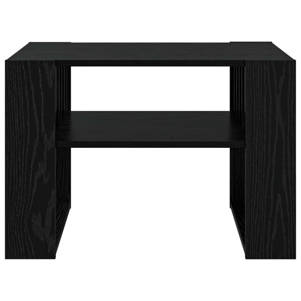 Tavolino da salotto Rovere Nero 66 x 49,5 x 45 cm