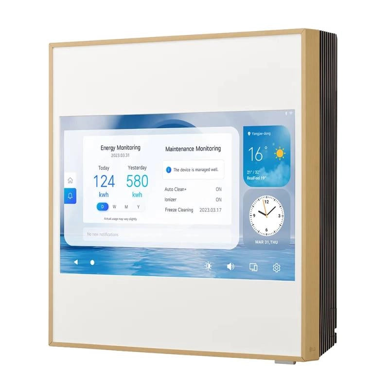 Condizionatore LG Quadri Split Inverter ARTCOOL GALLERY LCD 12+12+12+12 con MU4R27 R-32 Wi-Fi integrato