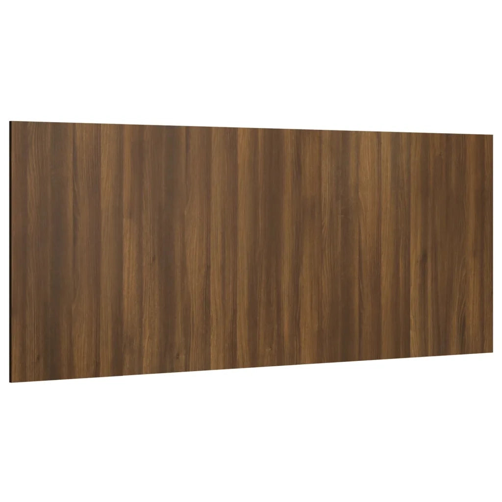 Testiera Letto Rovere Marrone 200x1,5x80 cm Legno Multistrato 816978