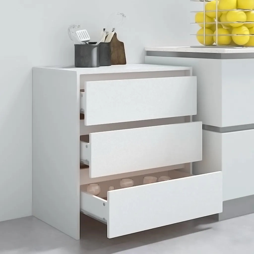 Credenza | Madia | Buffet da pranzo | Armadio da pranzo Bianca 70x41x75 cm in Truciolato