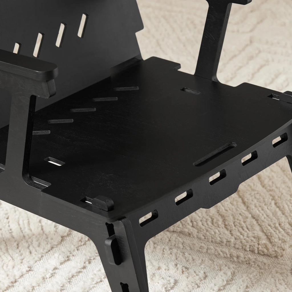 Sedia Da Cucina Con Schienale Sedia Da Bar Sgabello Nero 72x55x70.5cm HFST02-SCH