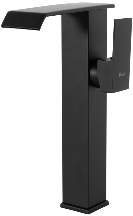 Rubinetto Da Lavabo Rea Kent Black Mat High