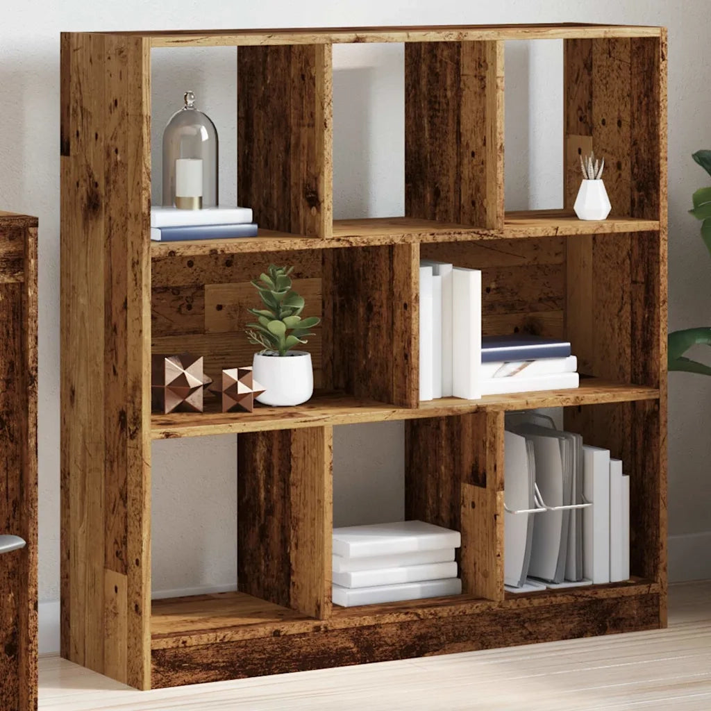 Libreria in Legno Antico 97,5x29,5x100 cm Legno Multistrato 855788