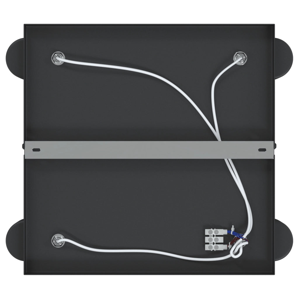 Faretto da soffitto 4 vie regolabili nero E27