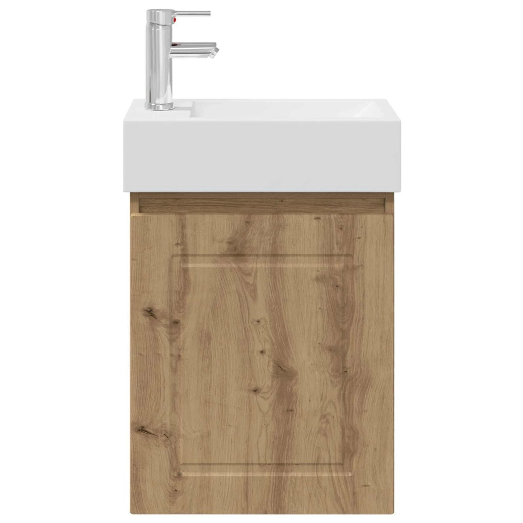 Mobile bagno con rubinetto Rovere Artigianale 889510