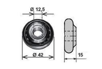 Supporto a piAstra con cuscinetto