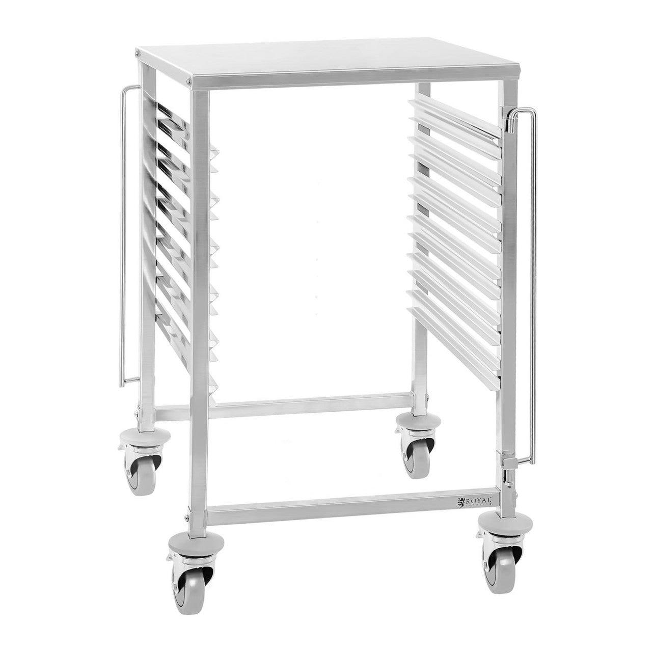 Carrello di trasporto per massimo 6 contenitori GN 2/1 in acciaio inox 14_0000965