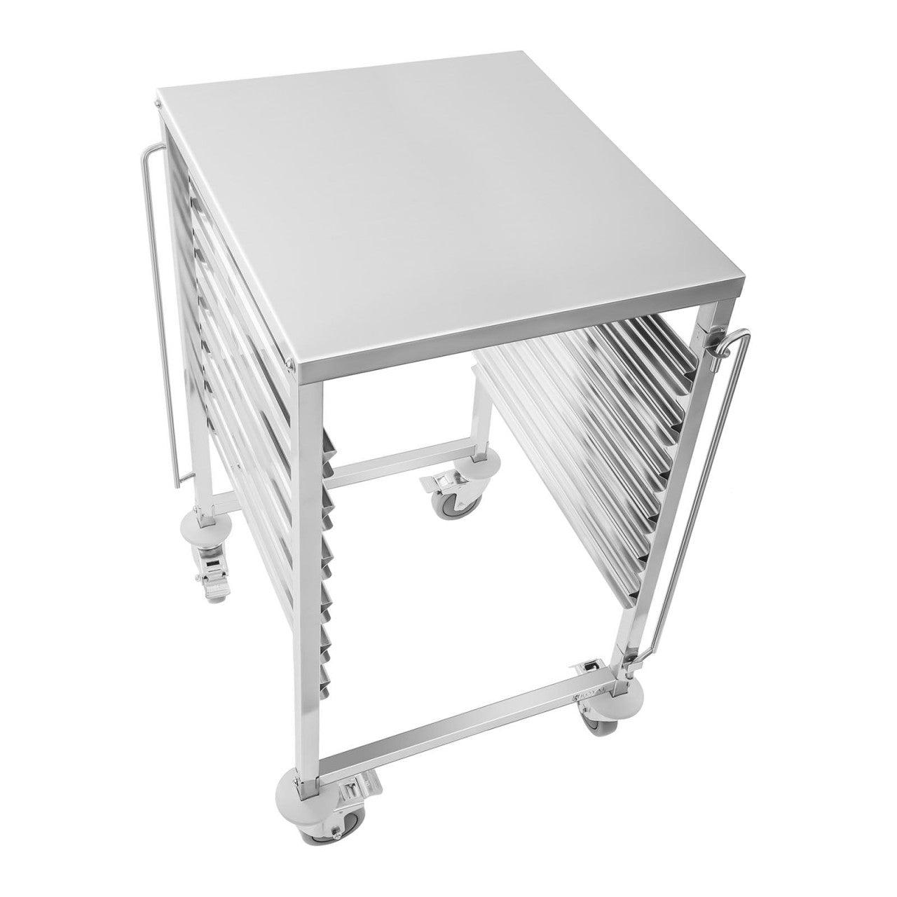 Carrello di trasporto per massimo 6 contenitori GN 2/1 in acciaio inox 14_0000965