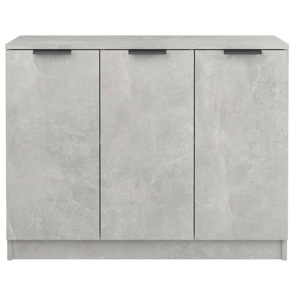 Buffet credenza cassettiera armadio mobile contenitore organizer per cucina soggiorno salotto 90,5 x 30 x 70 cm legno ingegnerizzato grigio 02_0032113
