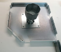 Supporto a piAstra con cuscinetto