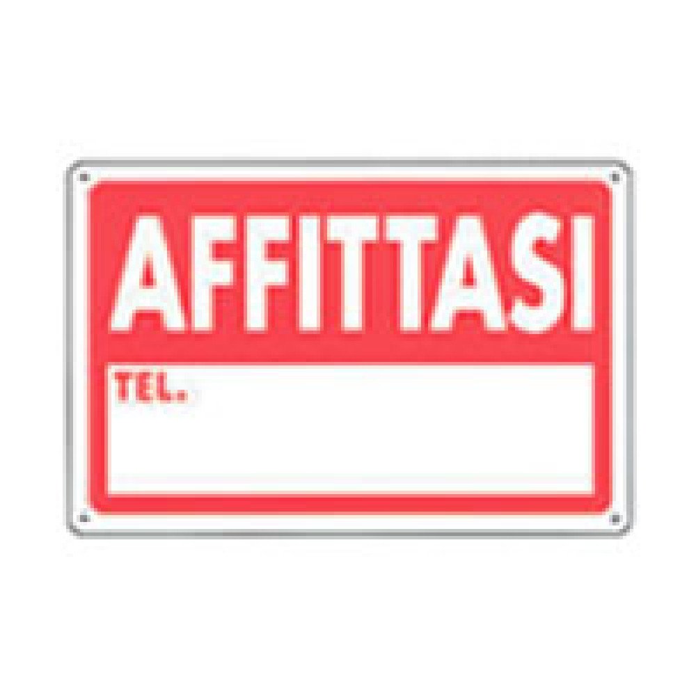 Cartello affittasi 20x30 b08lqzv cyj