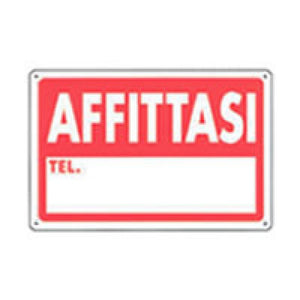 Cartello affittasi 20x30 b08lqzv cyj