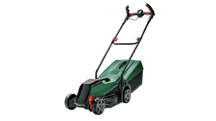 Bosch 06008B9A07 CityMower Tagliaerba a spinta Batteria 18 V 4 Ah 32 cm larghezza di taglio 300 m² 9,4 Kg colore Nero Verde