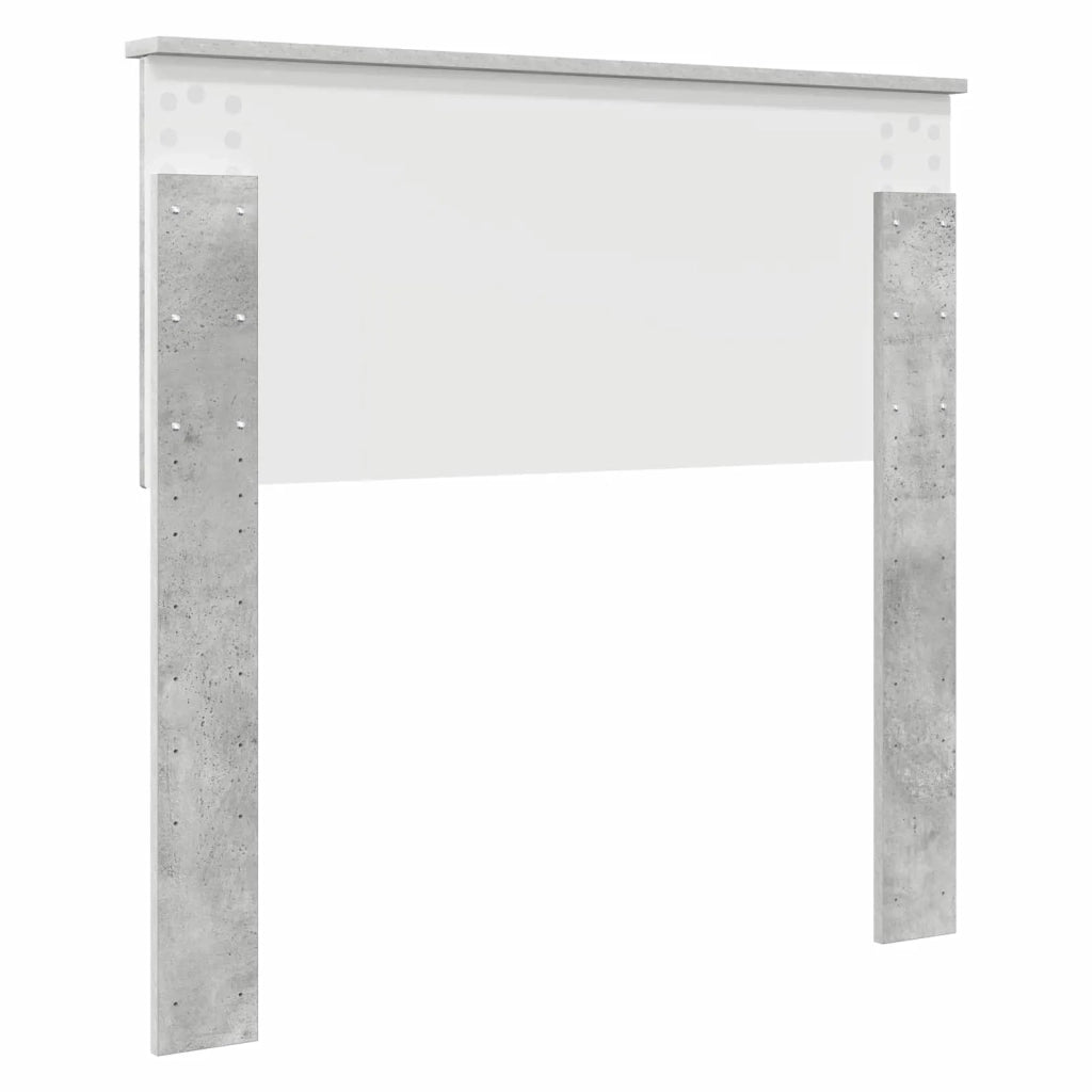 Testiera Grigio cemento Legno ingegnerizzato 888466