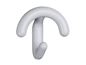 appendiabito con 1/2 pomolo 1 posto bianco cod:ferx.vit21858