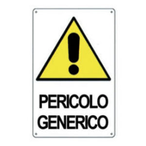 Cartello attenzione pericolo gen erico 50x70 b08lqz33vs