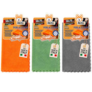 Akitaink 3 Panni Pavimenti Microfibra Perla Clean 50x70 cm
