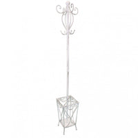 Appendiabiti 25x183 h cm in Acciaio Bianco