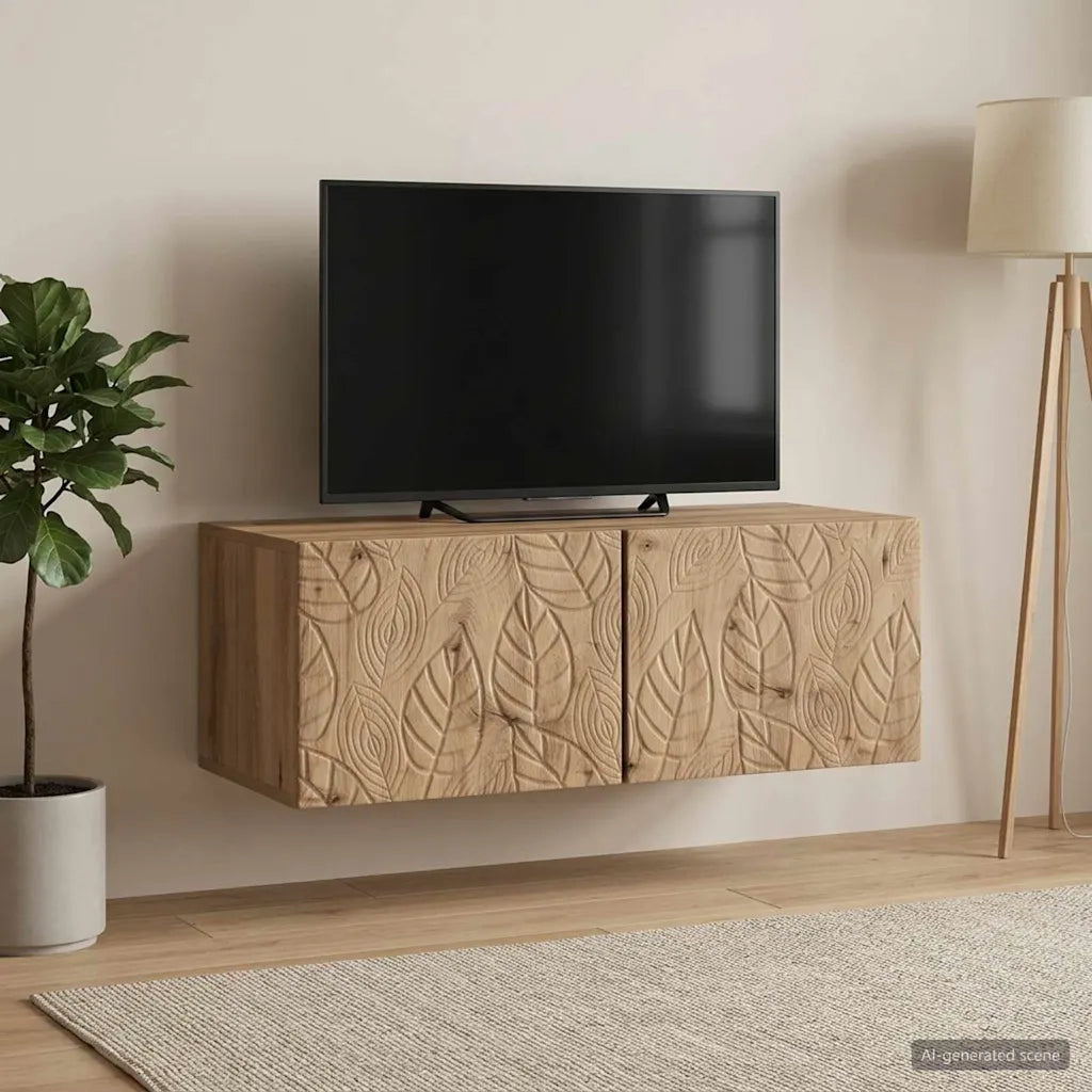 Mobile Porta TV da Muro 78,5 x 41 x 30 cm Rovere Artigianale 898864