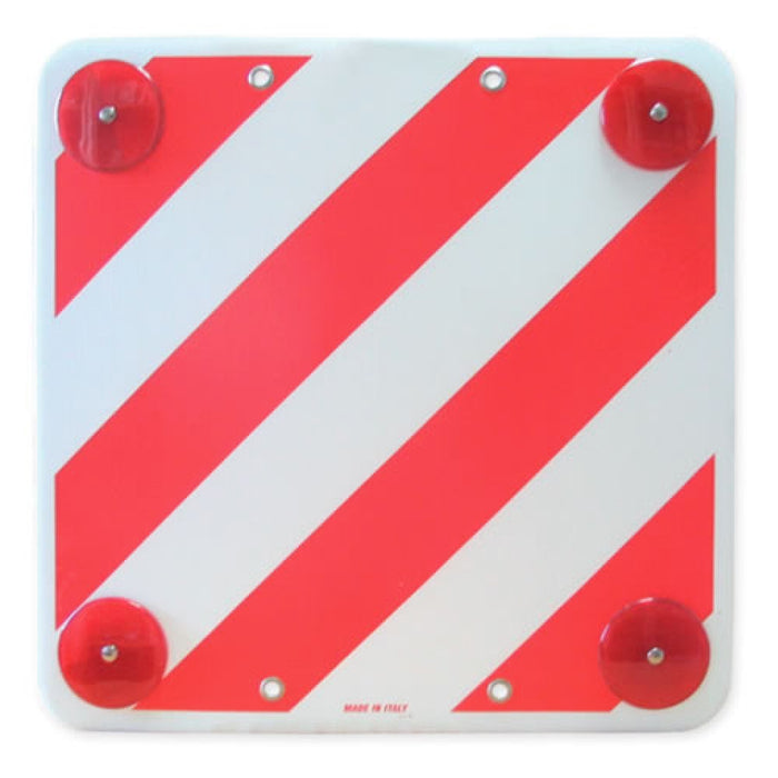 Cartello carico sporgente allumi nio 50x50 b01bkhhwca