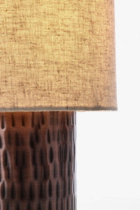 Lampada Tavolo Metallo Marrone Moderna da Interno H41 - DIMITRIOS