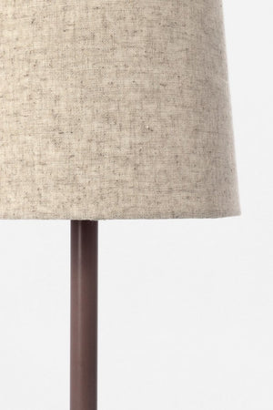 Lampada da Tavolo Acciaio Beige Moderna da Interno H60 - SURI