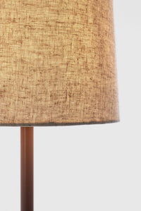 Lampada da Terra Acciaio Beige Moderna da Interno H166 - SURI