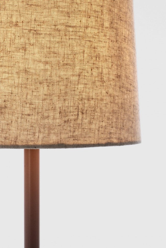 Lampada da Terra Acciaio Beige Moderna da Interno H166 - SURI