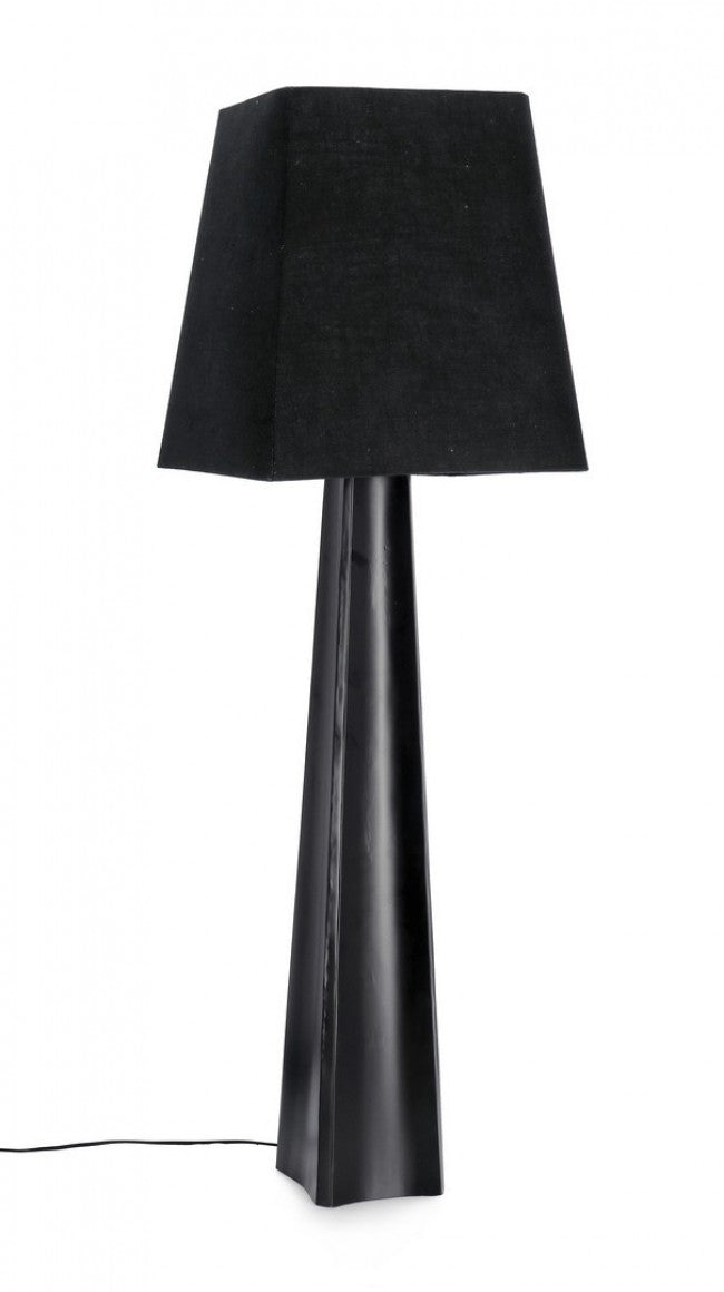 Lampada da Terra Metallo Nero Moderna da Interno H151 - SAKURA