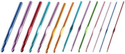 Set di ago da cucire 14 pezzi - Ago da cucire ergonomico - Dimensioni 2 mm a 10 mm - Adatto per lana - Riduce la fatica manuale - Ideale per progetti DIY
